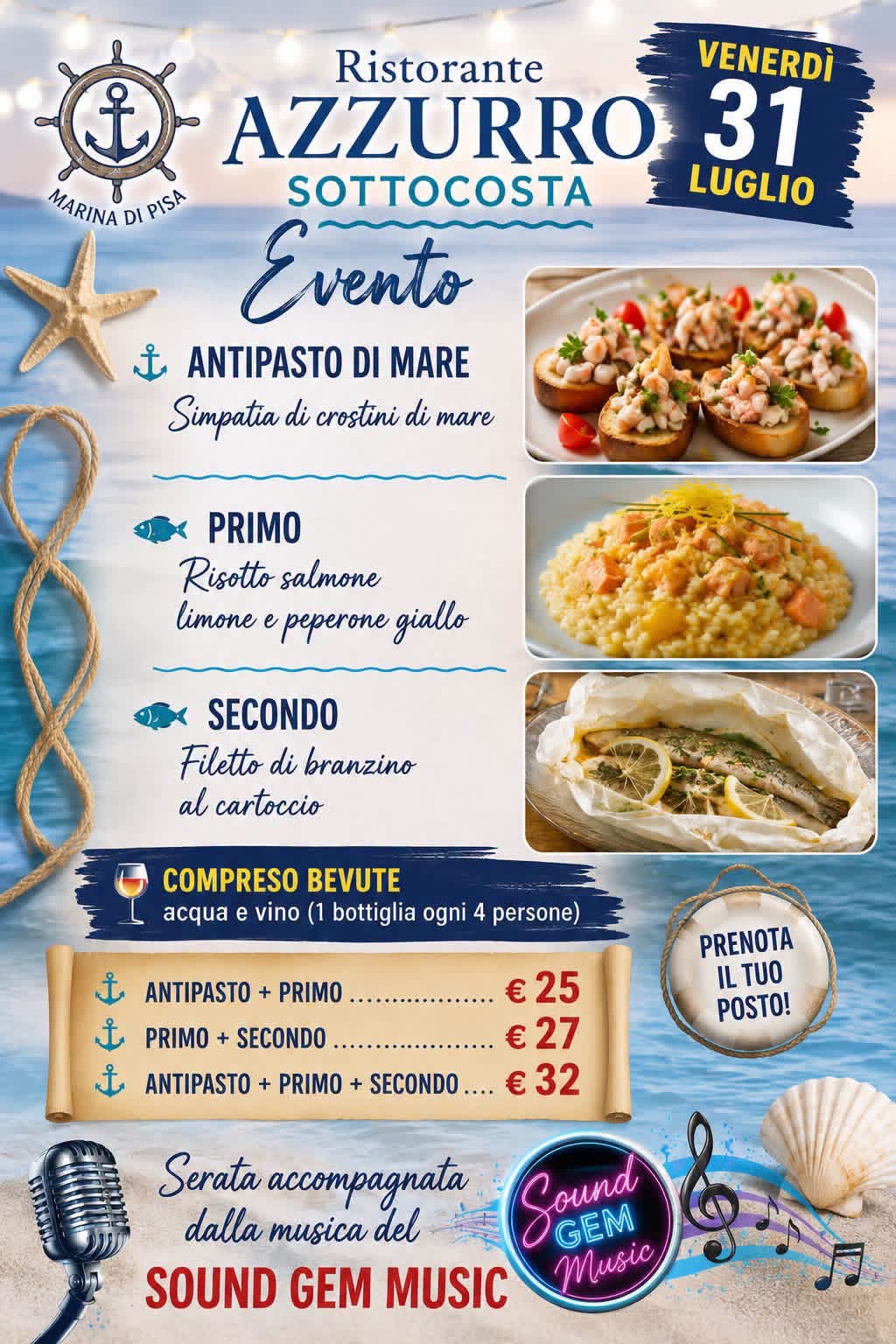 cena 31luglio