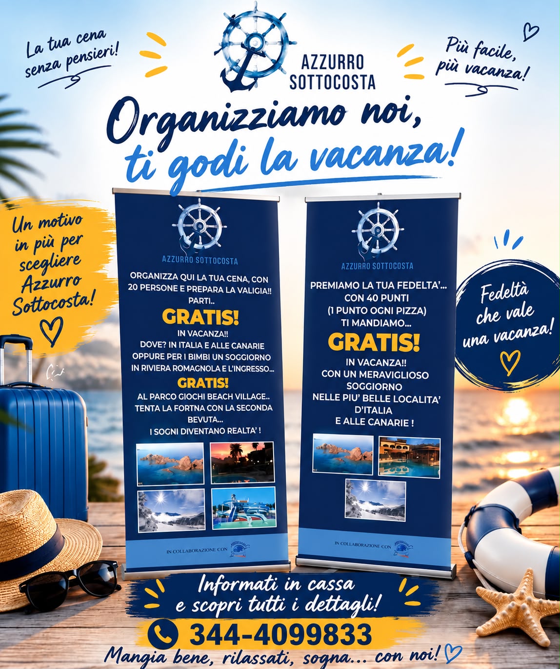 organizziamo vacanza