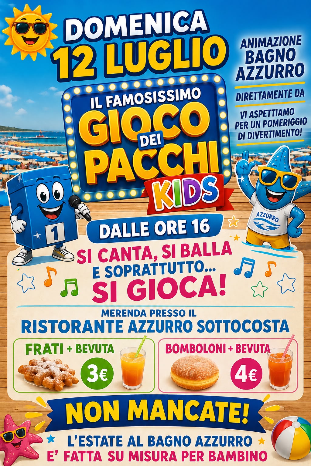 pacchi kids luglio